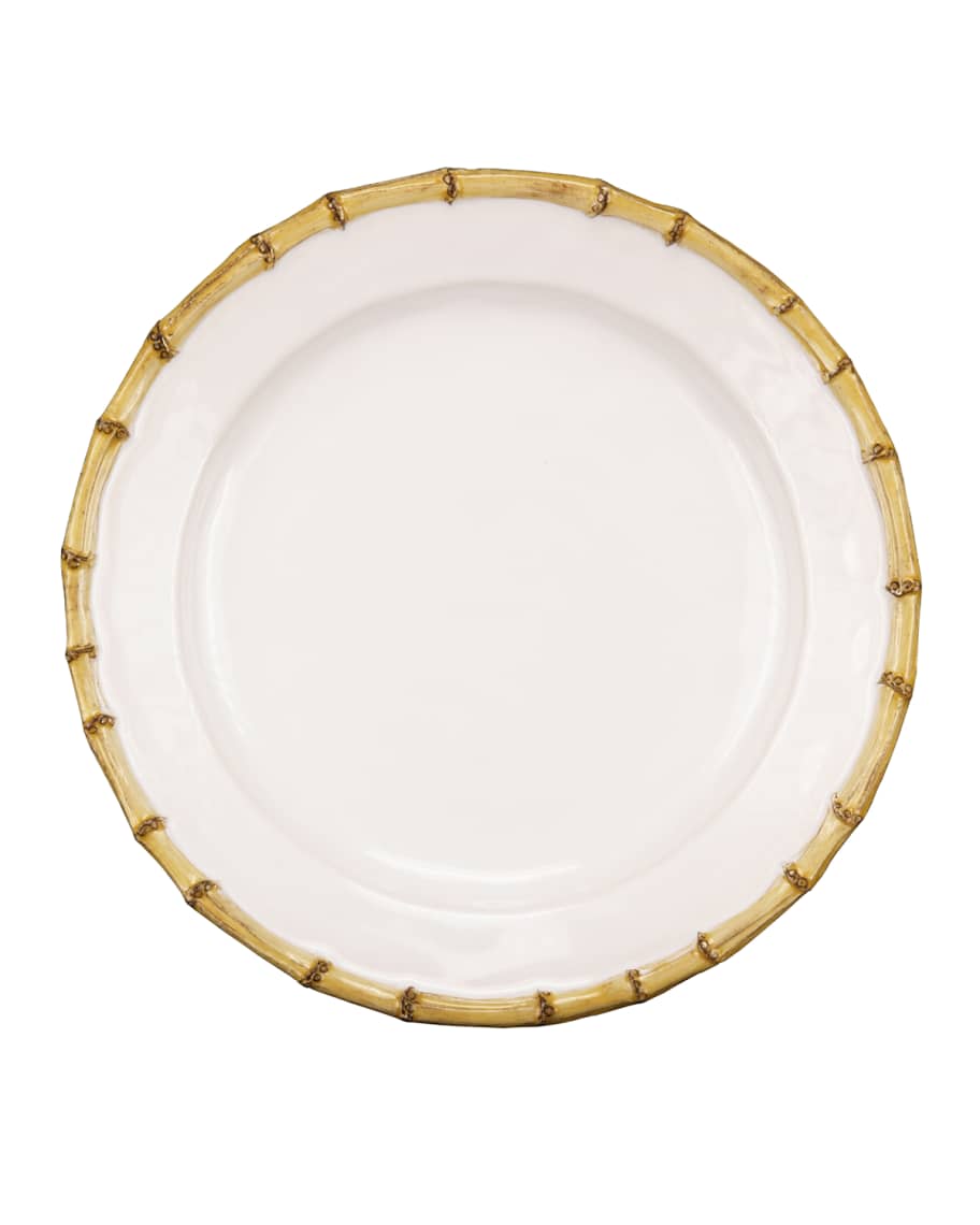Image 1 of 1: Four "Bamboo" Dinner Plates
