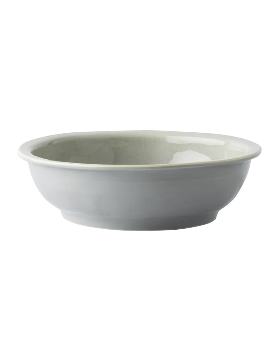 Image 1 of 1: Puro Gray Crackle Coupe Bowl