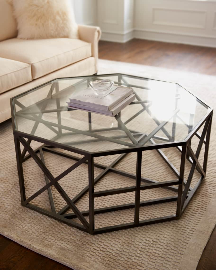 Image 1 of 2: Octagon Coffee Table