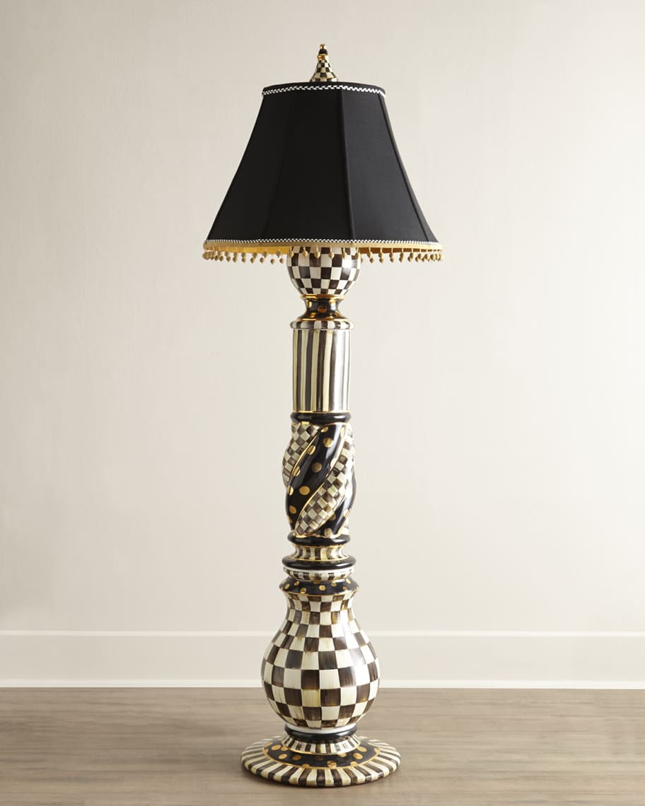 Image 1 of 2: Courtly Check Floor Lamp