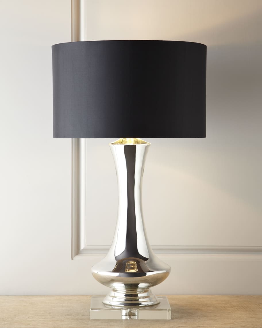 Image 1 of 2: Genie Glass lamp