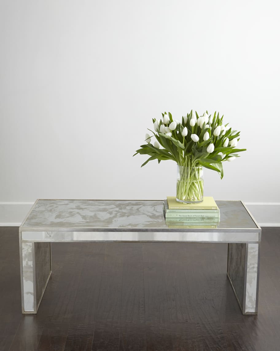 Image 1 of 2: Duval Mirrored Coffee Table