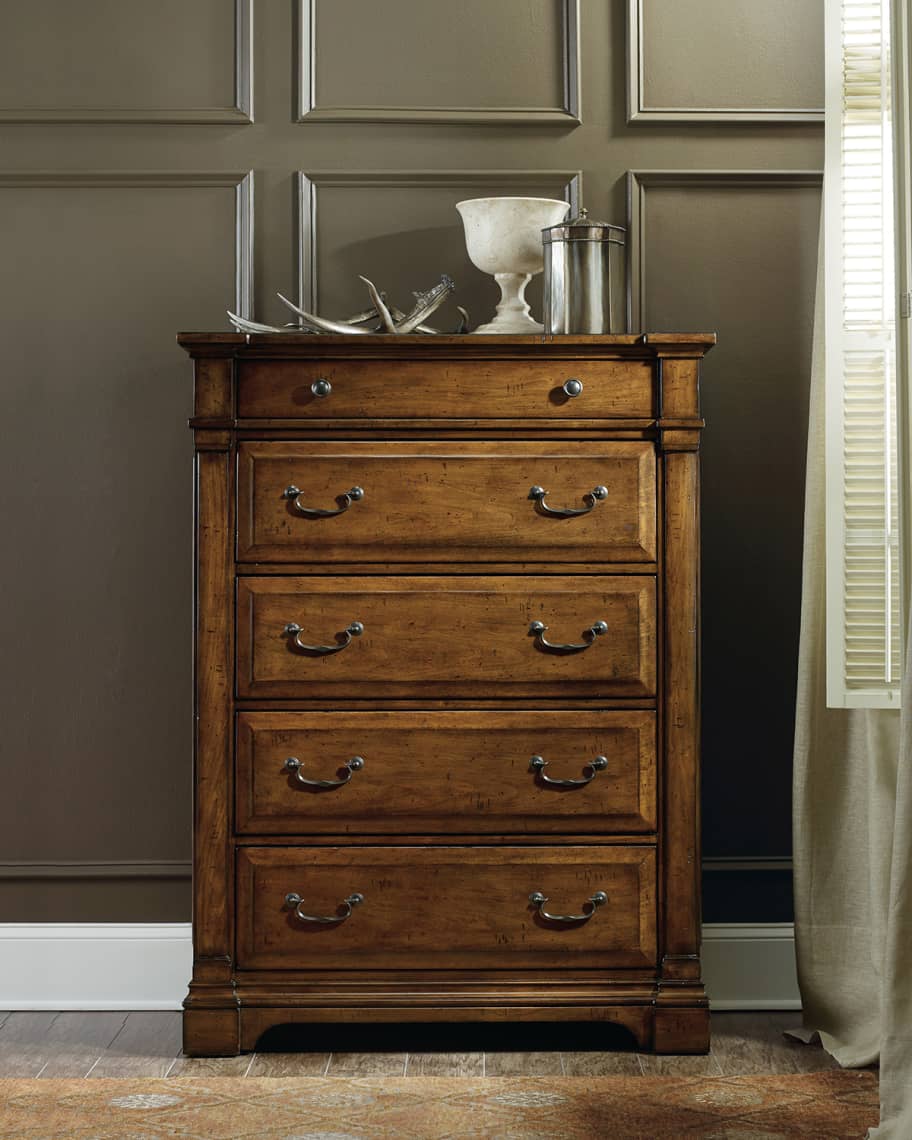 Image 2 of 2: Ryland Five-Drawer Chest