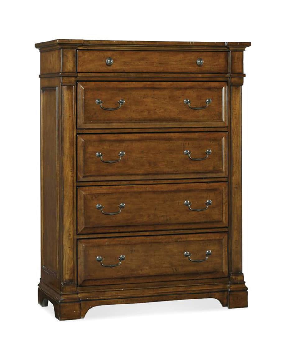 Image 1 of 2: Ryland Five-Drawer Chest