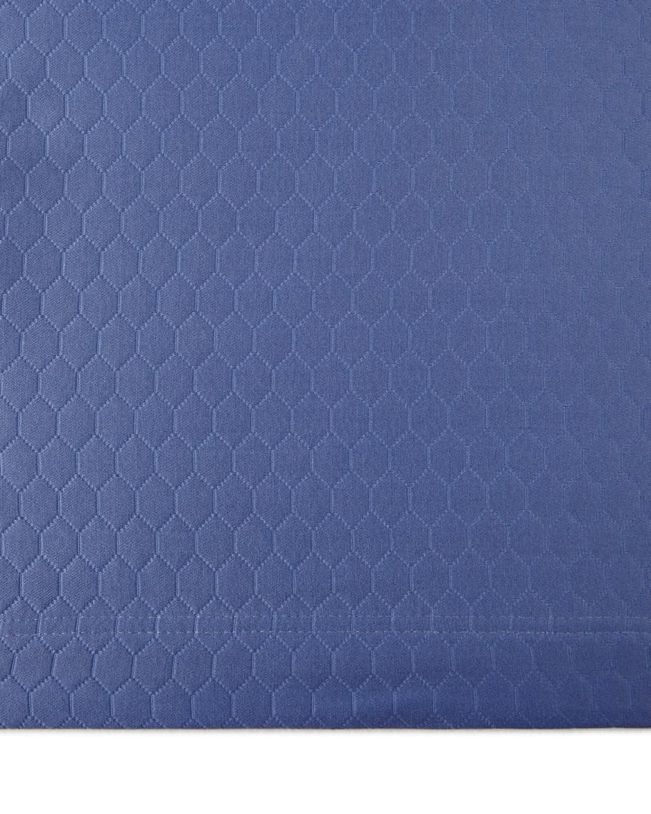 Image 2 of 2: Full/Queen Honeycomb Coverlet