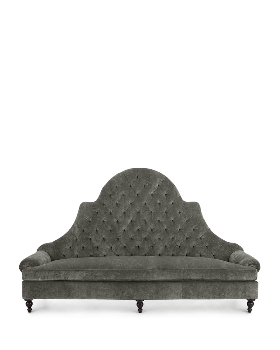 Image 2 of 2: Regency Tufted Sofa