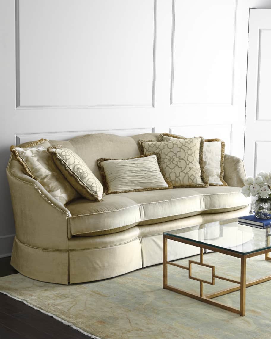 Image 1 of 3: Mona Velvet Sofa
