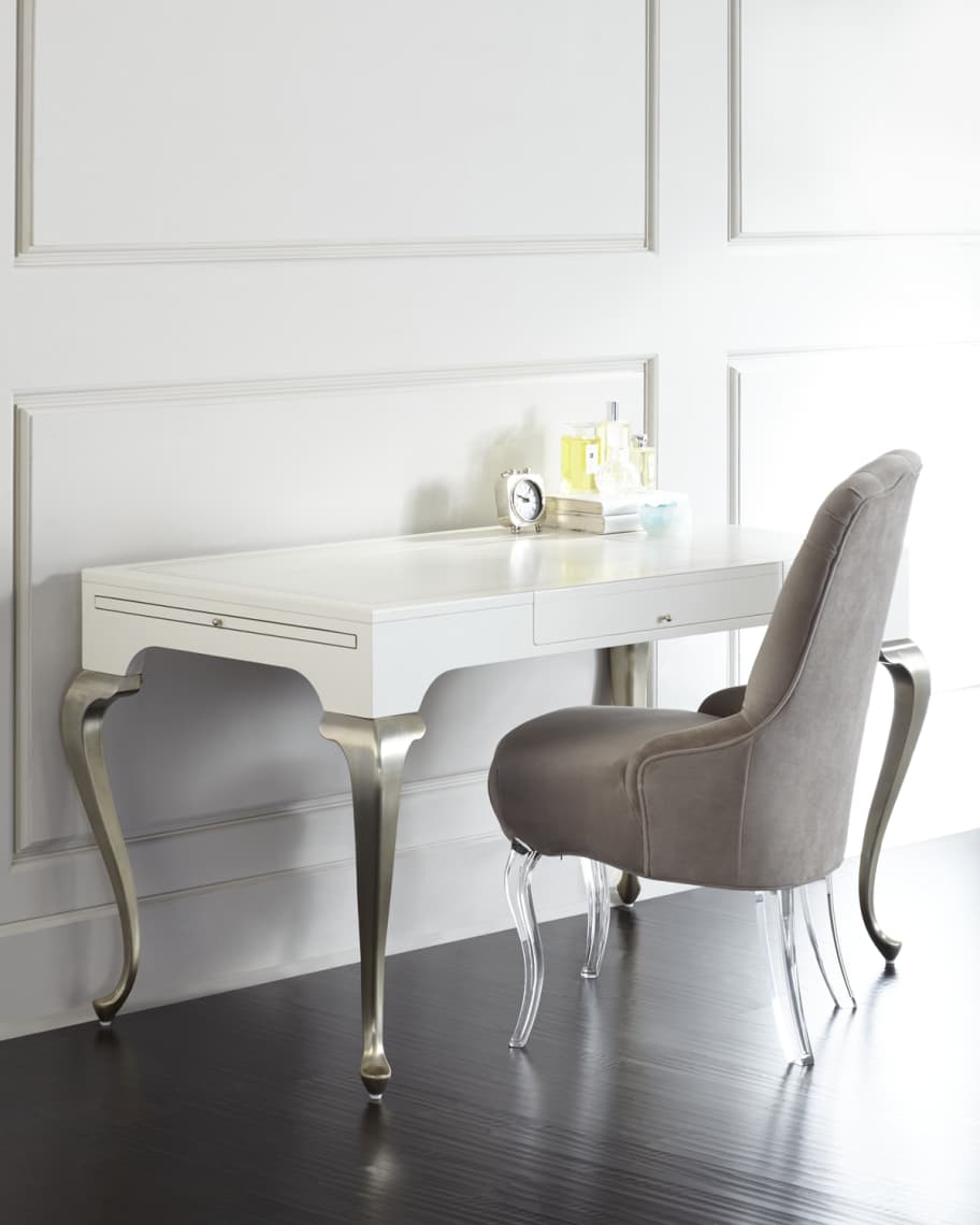 Image 3 of 6: Lumiere Vanity Desk