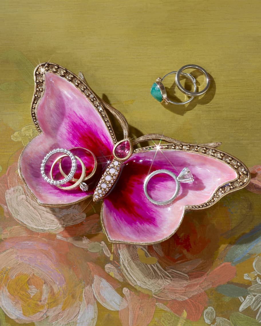 Image 2 of 2: Juliet Butterfly Trinket Tray