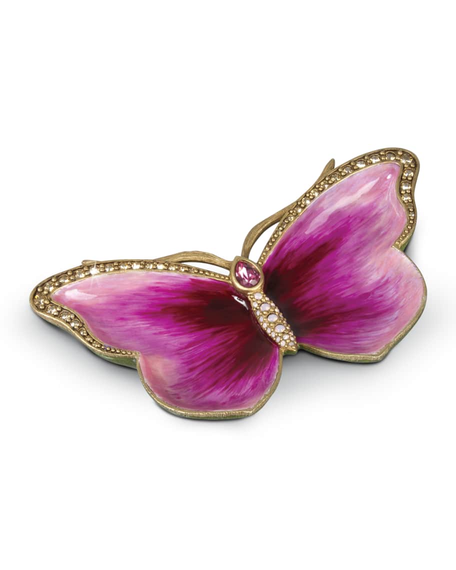 Image 1 of 2: Juliet Butterfly Trinket Tray