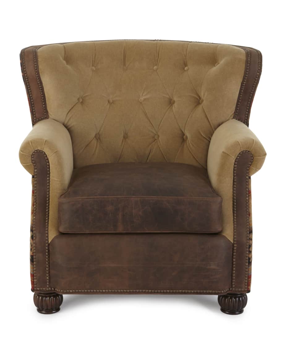 Image 3 of 4: Palomino Leather Chair