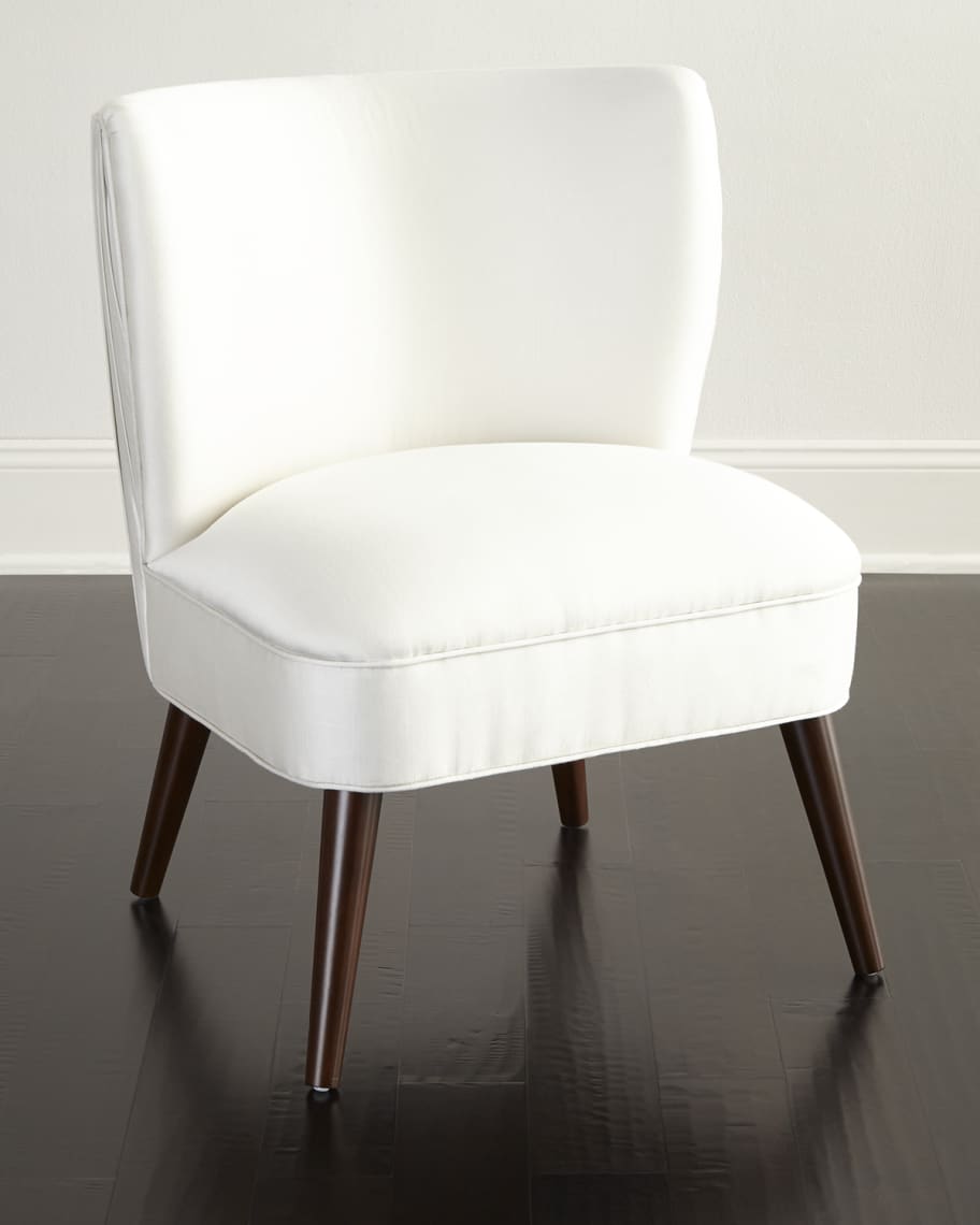 Image 1 of 5: Gemma Pleated Dining Chair