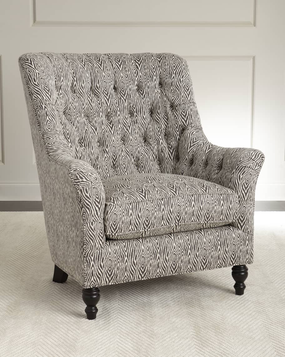 Image 1 of 3: Delta Tufted Chair