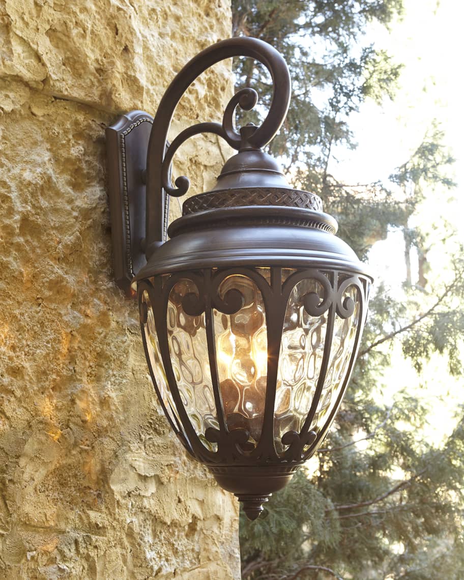 Image 1 of 1: Scandia Outdoor Lantern Sconce