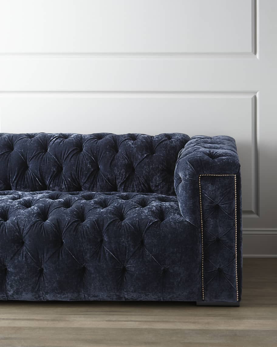 Image 2 of 2: Beverly Tufted Sofa 101"