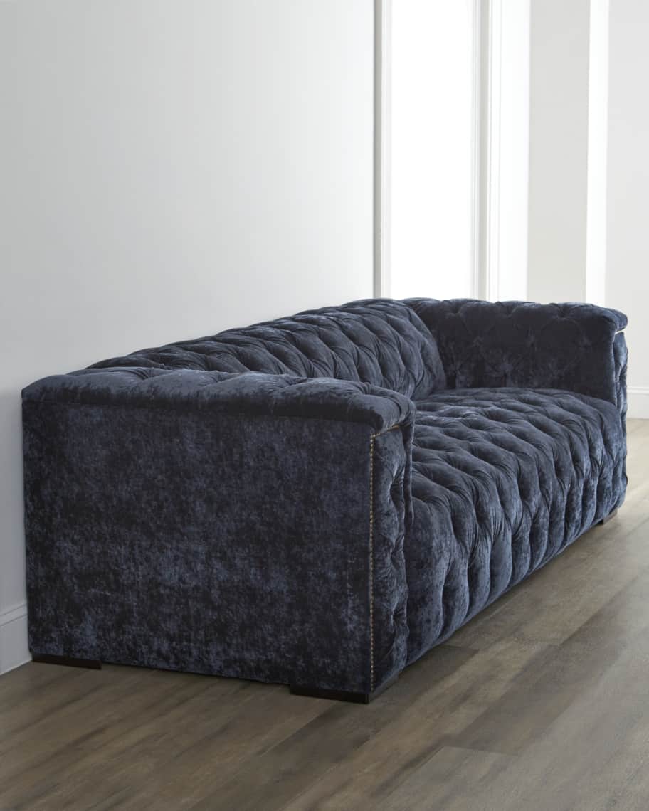 Image 1 of 2: Beverly Tufted Sofa 101"