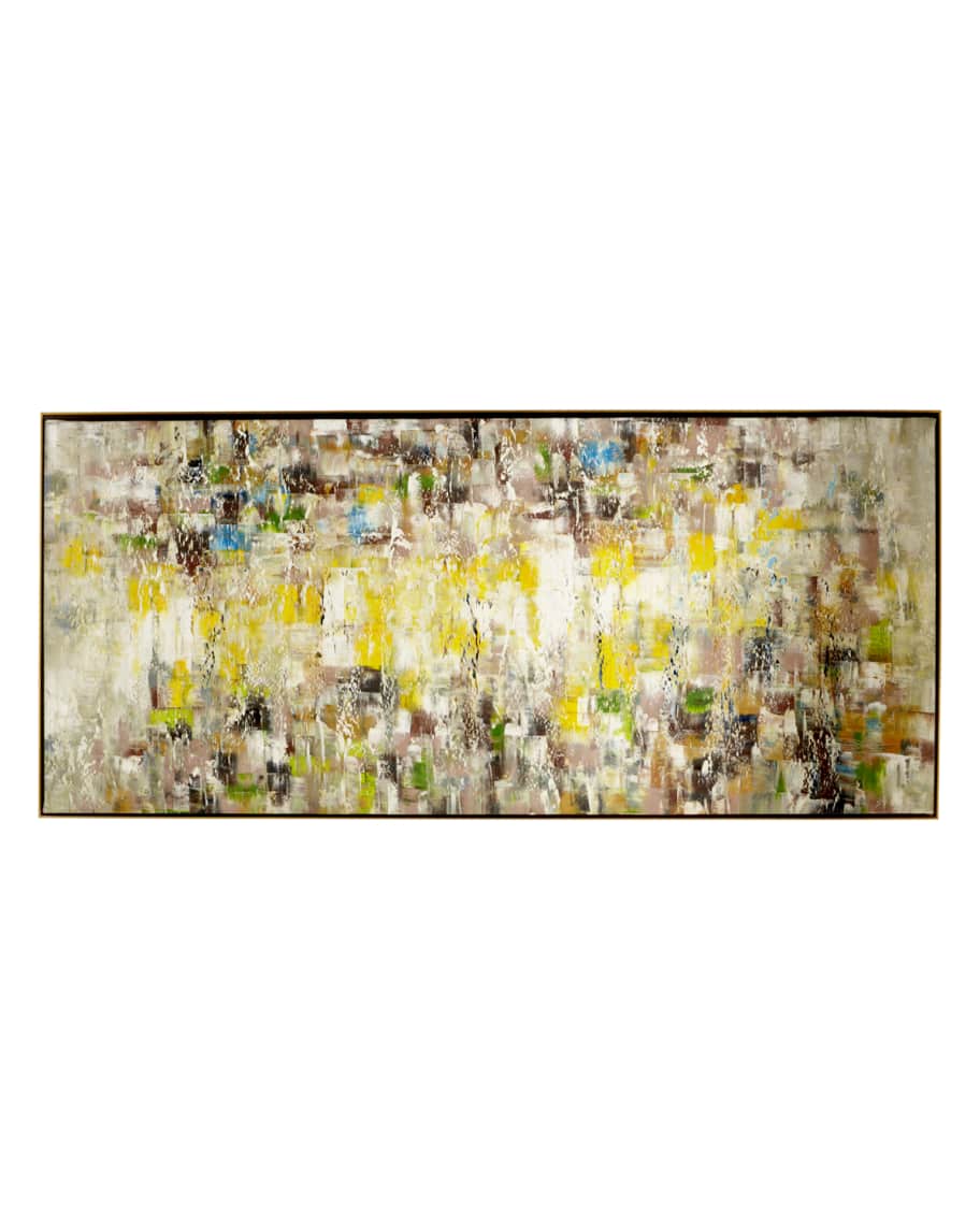 Image 2 of 2: "Slickers" Original Abstract Painting by Jinlu