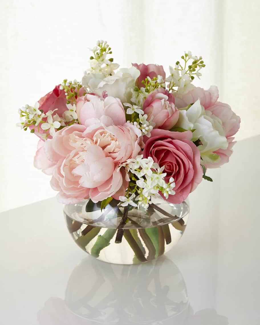 Image 1 of 1: First Blush Faux Floral