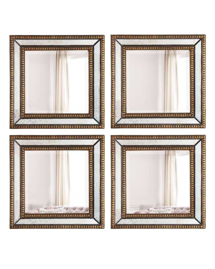 Image 2 of 2: Norlina Square Wall Mirrors, Set of 2
