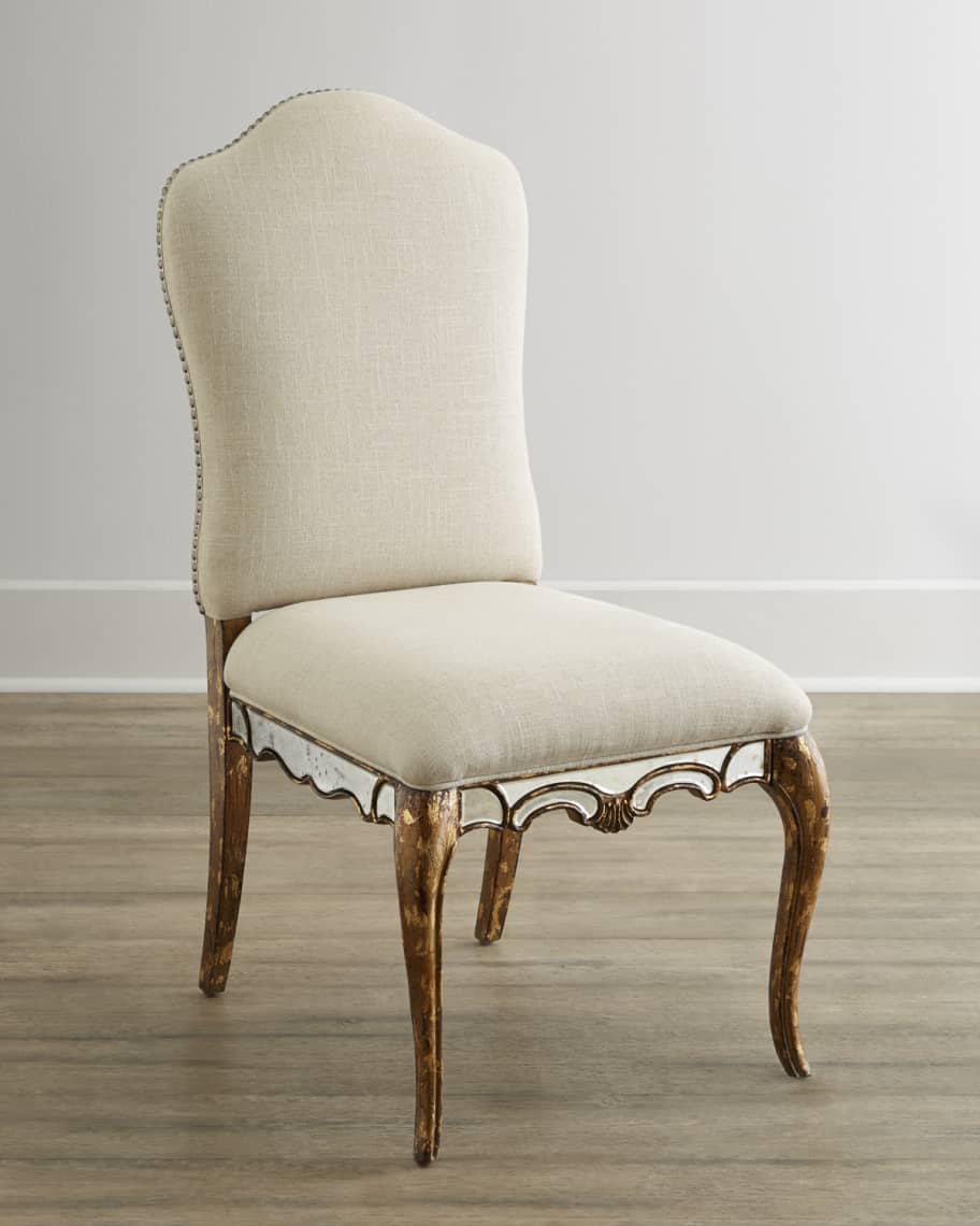 Image 1 of 2: Briganti Mirrored Chair