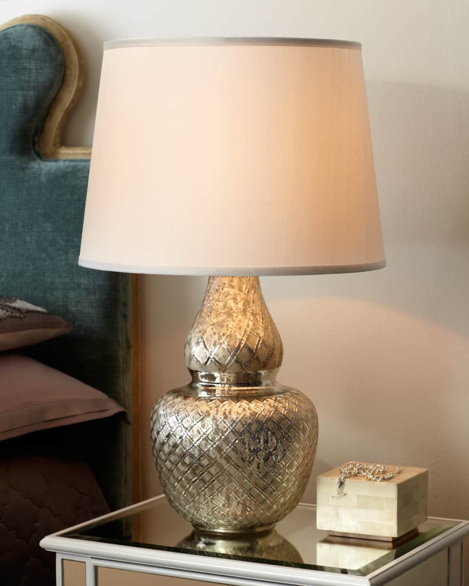 Image 3 of 4: Harlequin Gourd Lamp