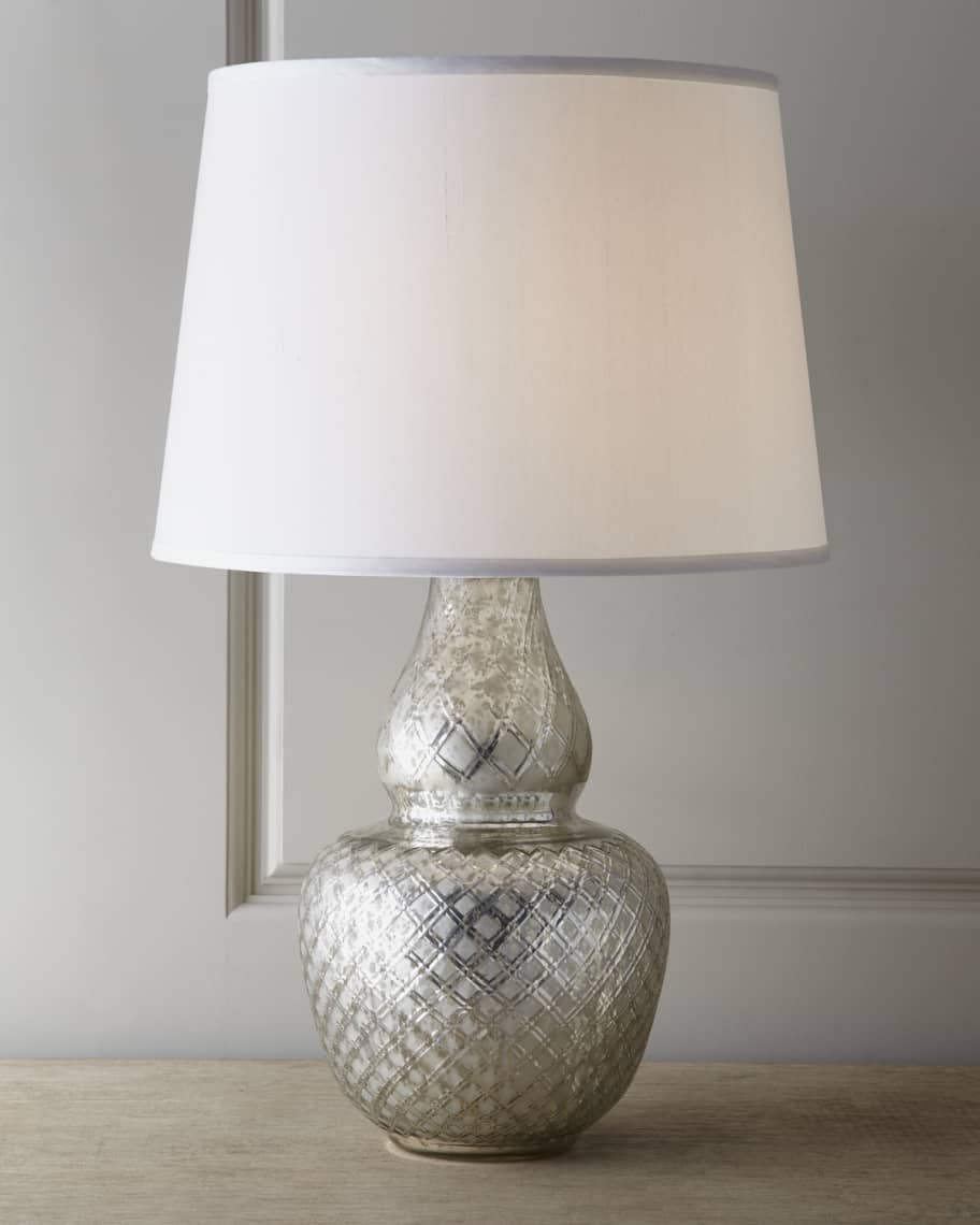 Image 1 of 4: Harlequin Gourd Lamp
