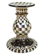 Image 1 of 3: MacKenzie-Childs Courtly Check Pedestal Table Base