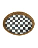 Image 1 of 3: MacKenzie-Childs Courtly Check Tray