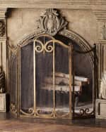 Image 1 of 2: Classic Fireplace Screen