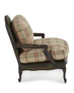 Image 3 of 4: Old Hickory Tannery Gideon Bergere Chair