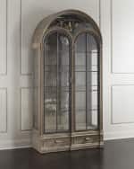 Image 2 of 4: Ciarrocchi Display Cabinet w/ Chandelier