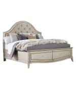Image 3 of 3: Montane Tufted Queen Bed with Drawers