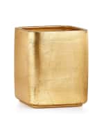 Image 1 of 2: Labrazel Ava Wastebasket, Gold