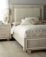 Image 1 of 4: Deanna Queen Upholstered Bed
