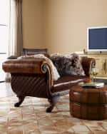Image 3 of 3: Old Hickory Tannery Duncan Leather Settee