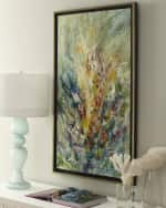 Image 2 of 3: John-Richard Collection "Gladiolus" by Jinlu Original Oil Painting
