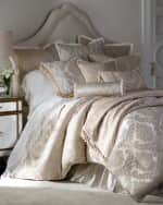 Image 1 of 2: Isabella Collection by Kathy Fielder Darby Queen Damask Duvet Cover