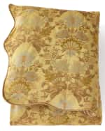 Image 1 of 3: Dian Austin Couture Home King Petit Trianon Floral Duvet Cover