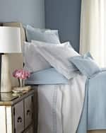 Image 5 of 6: Sferra King Marcus Collection 400 Thread-Count Striped Sheet Set