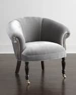 Image 1 of 4: Haute House Silver Sausalito Chair