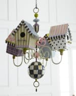 Image 1 of 2: MacKenzie-Childs Birdhouse Chandelier