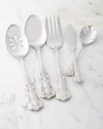 Image 2 of 2: Wallace Silversmiths 65-Piece Queens Flatware Service