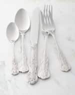 Image 1 of 2: Wallace Silversmiths 65-Piece Queens Flatware Service
