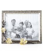 Image 1 of 3: Michael Aram Gold Orchid 8" x 10" Picture Frame