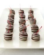 Image 2 of 2: Chocolate Covered Company Dark-Chocolate Maraschino Cherries