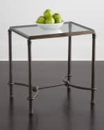 Image 1 of 3: Hanigan Glass-Top End Table