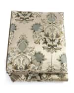 Image 1 of 3: Austin Horn Collection Queen Rochelle Floral Duvet Cover
