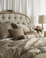Image 1 of 4: Austin Horn Collection King Vienna Damask Comforter
