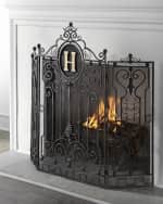 Image 1 of 2: Personalized Fireplace Screen