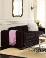 Image 1 of 3: Haute House Bently Tufted Sofa 90"